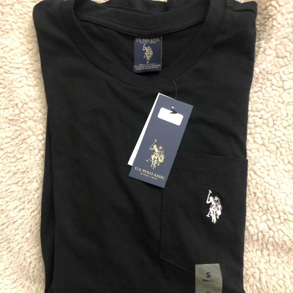 U.S Polo Assn. Black T-Shirt